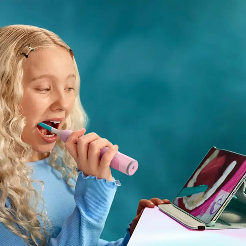 Sonicare Kids elektromos fogkefe HX6600/11 rózsaszín