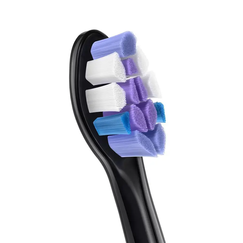 Sonicare Optimal Sensitive HX6053/88 fogkefefej fekete 2+1 db