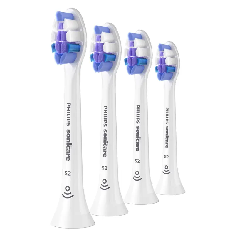 PHILIPS Sonicare Optimal Sensitive HX6054/87 fogkefefej fehér 4 db PHILIPS Sonicare Optimal Sensitive HX6054/87 fogkefefej fehér 4 db