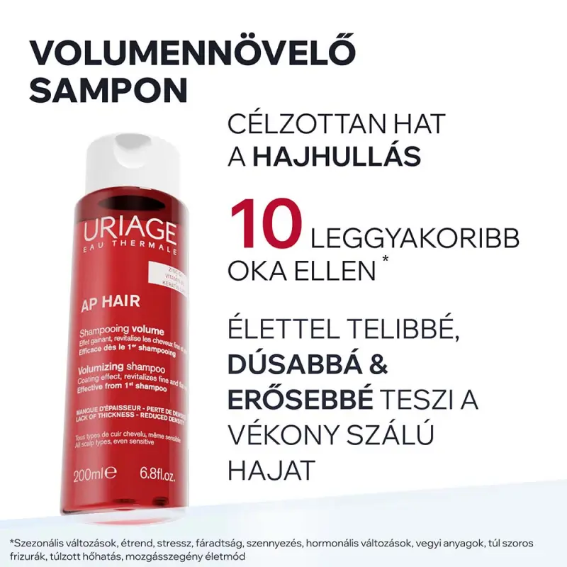 AP HAIR Volumennövelő sampon 200 ml
