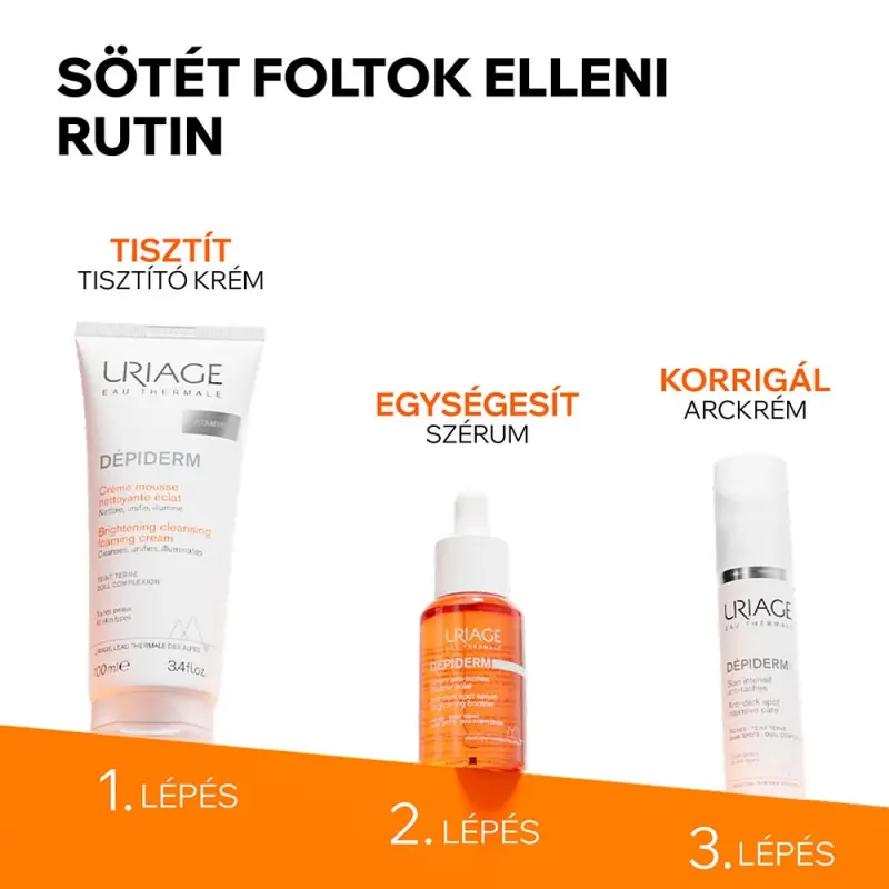 DÉPIDERM Barna foltok elleni szérum ragyogást fokozó booster 30 ml