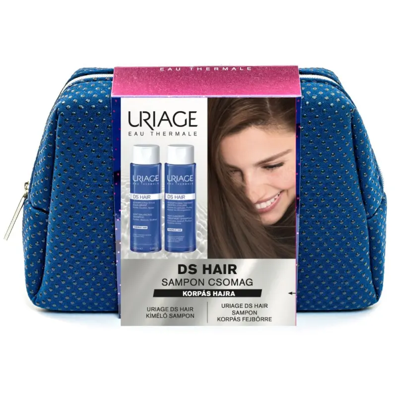 URIAGE D.S. HAIR sampon csomag korpás hajra (200+200 ml) URIAGE D.S. HAIR sampon csomag korpás hajra (200+200 ml)