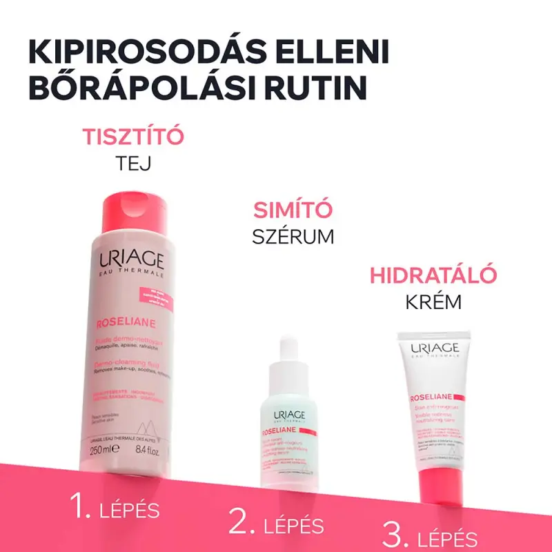 ROSÉLIANE Szérum kipirosodás/rozacea ellen 30 ml