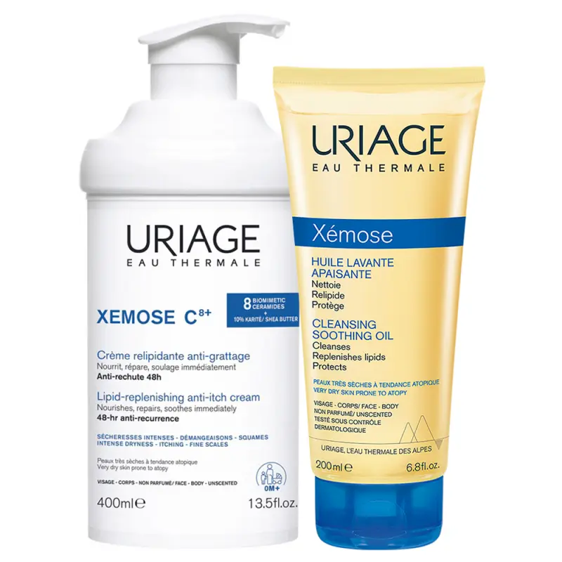 XÉMOSE Krém + Olajtusfürdő (400+200 ml)