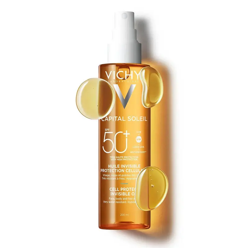 Capital Soleil Bőrsejtvédő Olaj SPF50+ (200 ml)