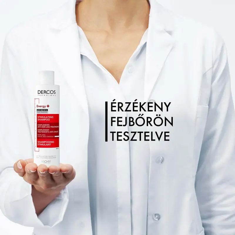 Dercos Energiát adó sampon hajhullás ellen 200 ml