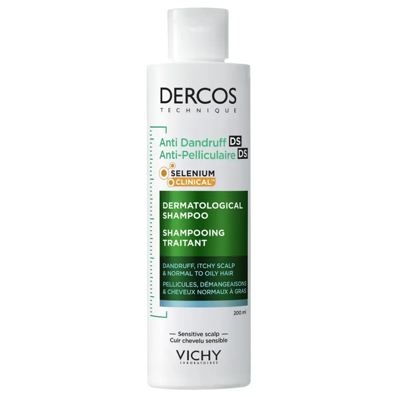 VICHY Dercos Korpásodás elleni sampon normál és zsíros hajra 200 ml VICHY Dercos Korpásodás elleni sampon normál és zsíros hajra 200 ml