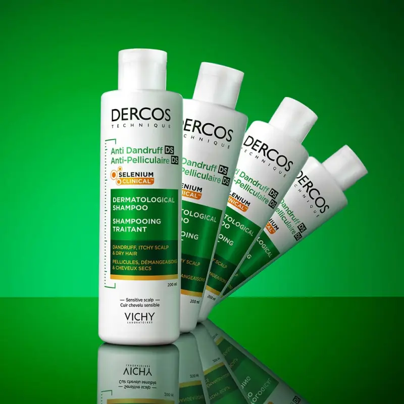 Dercos Korpásodás elleni sampon száraz hajra 200 ml