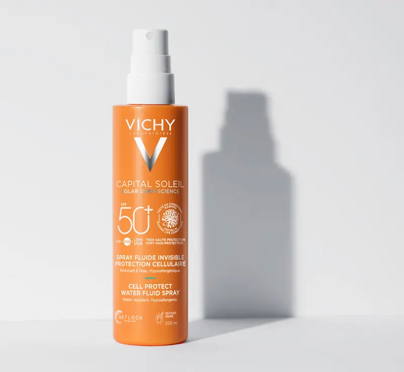 Capital Soleil Bőrsejtvédő Vizes Fluid Spray SPF50+ (200 ml) - Lejárat: 2027.03.
