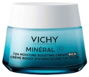 VICHY Minéral 89 72H hidratáló arckrém gazdag állag 50 ml