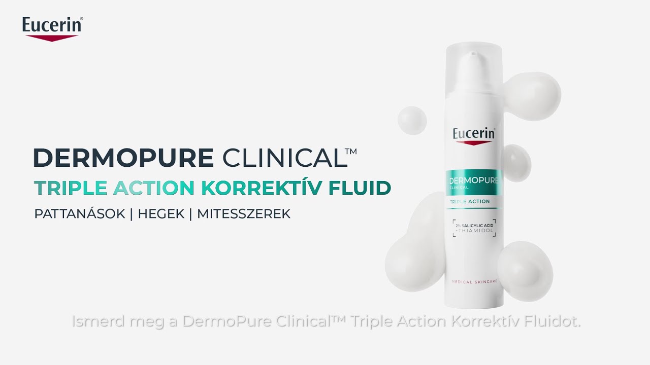 DermoPure Clinical Triple Action - Korrektív Fluid